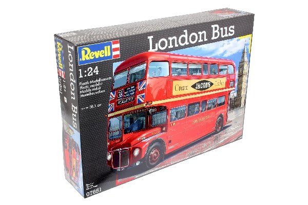 1:24 Revell 07651 London Bus Plastic Modelbouwpakket