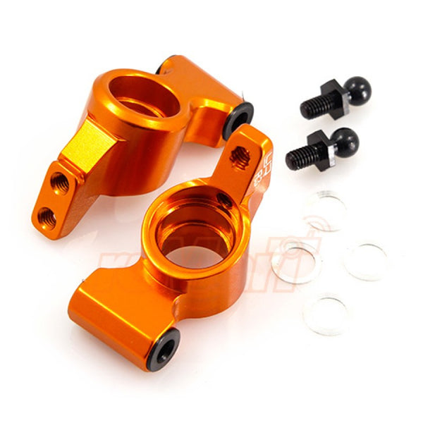 SPT2-007D3OR Yeah Racing ALUMINUM REAR HUB/KNUCKLE ARM TOE-IN 3 DEGREE FOR HPI SPRINT 2