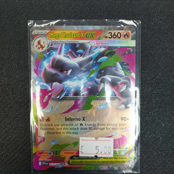 013/094 Mega Charizard X EX Holofoil Phantasmal Flames (Ungraded)
