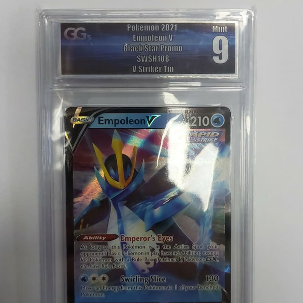 SWSH108, Emploleon V, Black Star Promo, GGs 9