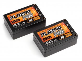 106400 HPI PLAZMAPRO 7.4V 5600mAh 95C LiPo Saddle Pack 40.7Wh.