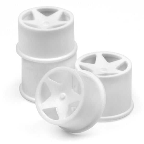 114286 HPI RACING Q32 SUPER STAR WHEEL SET WHITE (4PCS)