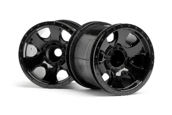 106724 HPI Racing Warlock Wheel Black (2.2In/2Pcs)
