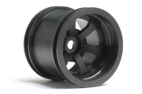 3094 HPI Racing Scorch 6-Spoke Wheel Black (2.2In/55X50Mm/2Pcs)