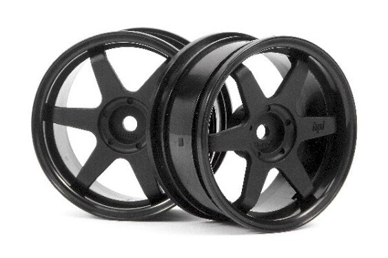 3841 HPI Racing Te37 Wheel 26Mm Black (3Mm Offset)