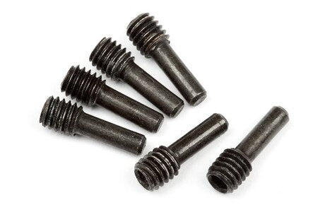 86094 HPI SCREW SHAFT M4X2.5X12MM (BLACK/6PCS)