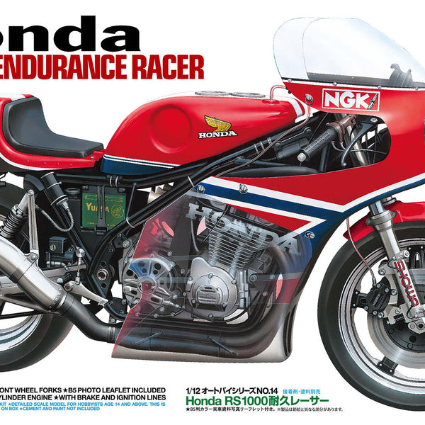 14014 TAMIYA 1/12 Honda RS1000 Endurance Racer