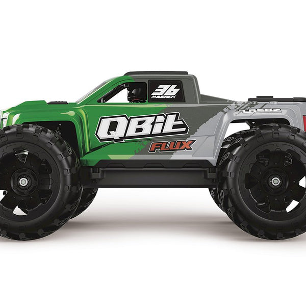 MV151006 Maverick RC Qbit MT Flux 1/16th Monster Truck - Green