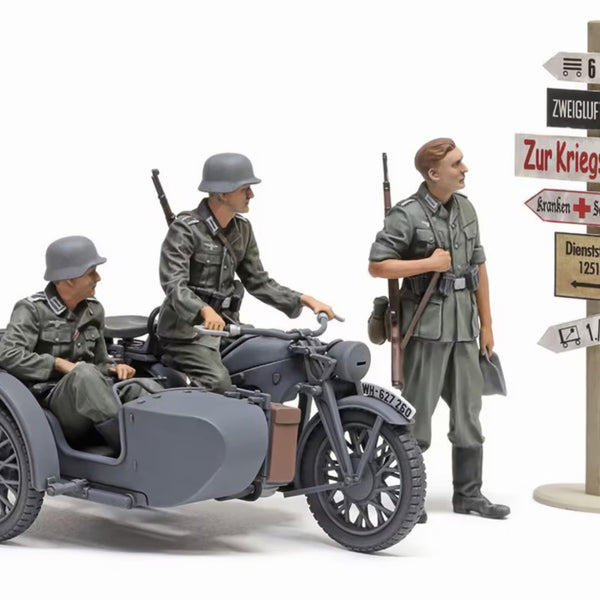 35384 TAMIYA KS600 Motorcycle & Sidecar