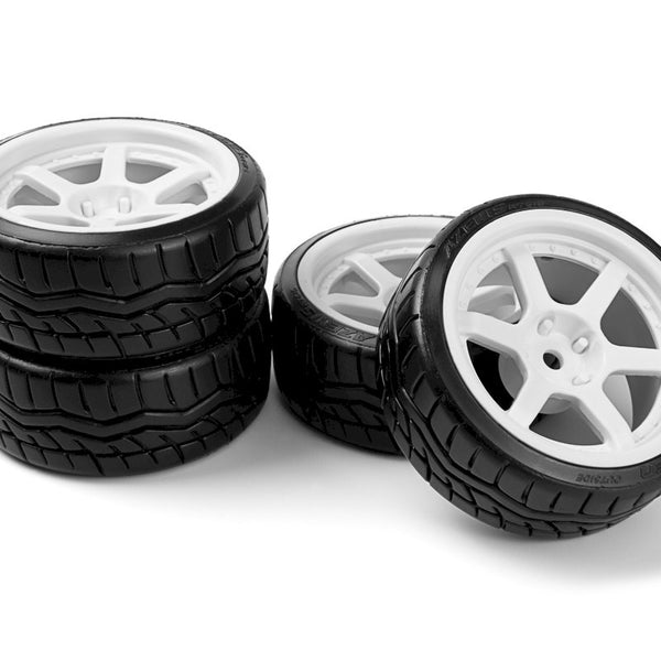 160248 HPI Racing Falken Azenis Drft Tire/HRE C106 Wheel White 4pcs