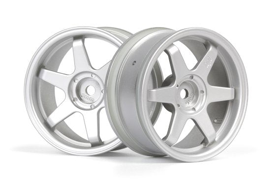 HPI160752 HPI Racing TE37 Wheel 26mm Matte Chrome (3mm Offset)
