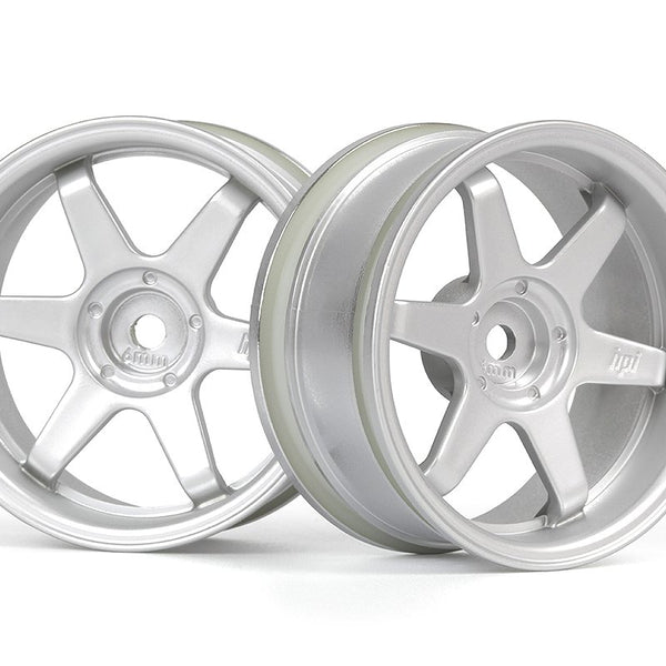 HPI160753 HPI Racing TE37 Wheel 26mm Matte Chrome (6mm Offset)