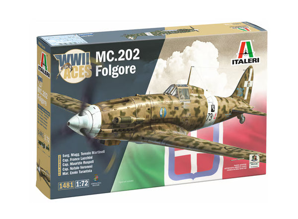 1481 ITALERI MC.202 Folgore Aces