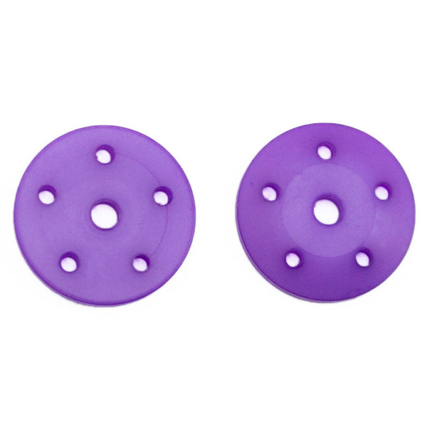 UR1735 ULTIMATE RACING 16mm CONICAL SHOCK PISTONS PURPLE (5x1.5mm) (2pcs)