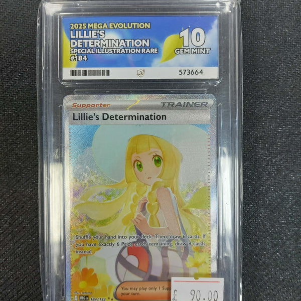 184/132 2025 Mega Evolution Lillie's Determination Special Illustration Rare