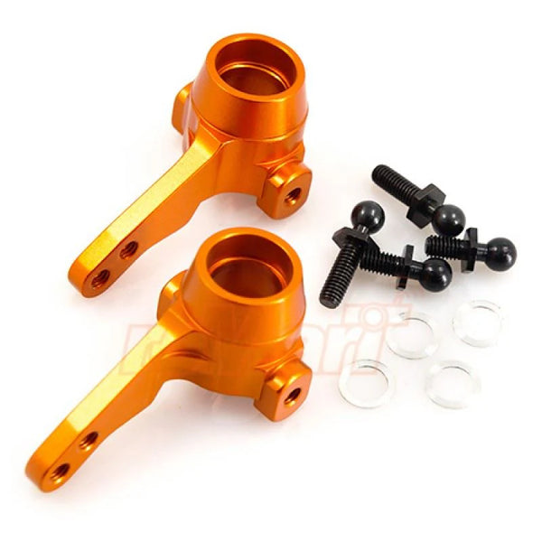 SPT2-006OR YEAH RACING ALUMINUM FRONT KNUCKLE ARM FOR HPI SPRINT 2