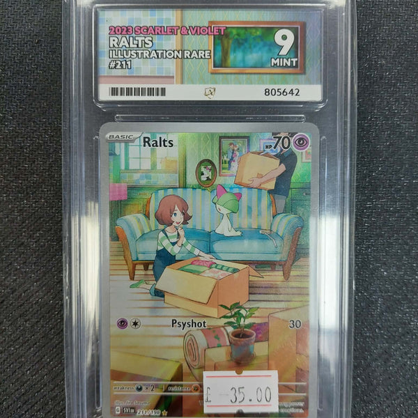 211/198 2023 Scarlet & Violet Ralts Illustration Rare