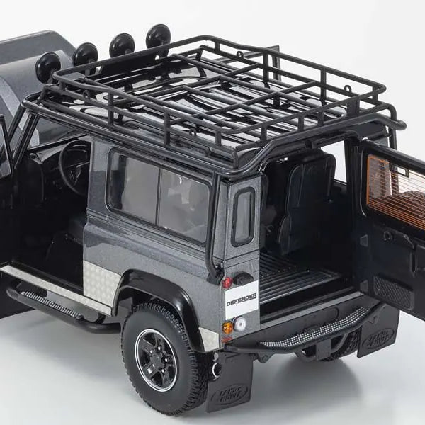 KS08901TR KYOSHO ORIGINAL 1/18 scale Land Rover Defender 90 (Gray)