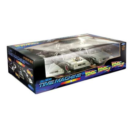 WEL 224003 Back to the Future Delorean Trilogy Set