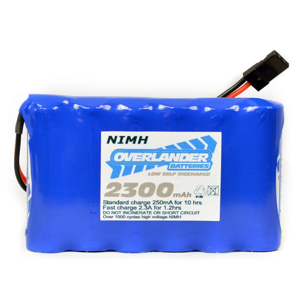 3066 OVERLANDER LSD AA 2300MAH 7.2V FLAT NIMH BATTERY