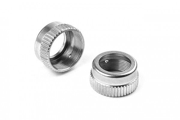 308352 Xray Alu Shock Cap-Nut with Vent Hole - (2)