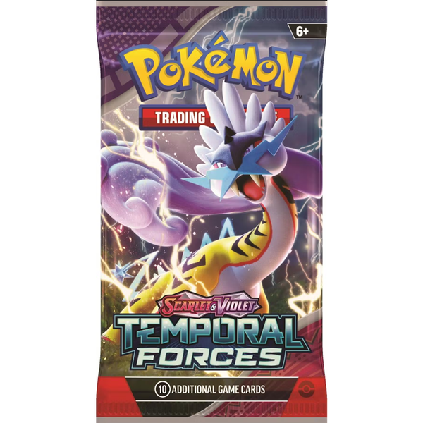 POK85639 Pokémon TCG: Scarlet & Violet Temporal Forces Booster Packs