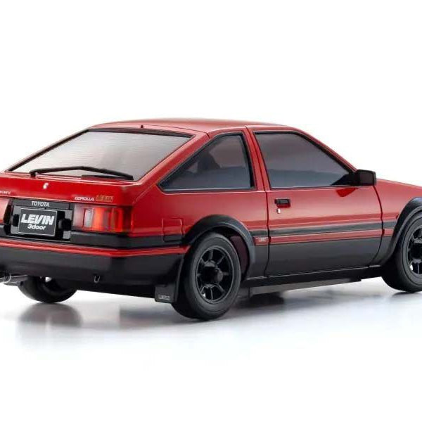 K.MZP473RBK Kyosho Autoscale Mini-Z Toyota Corolla Levin AE86 Red-Black (MA020)