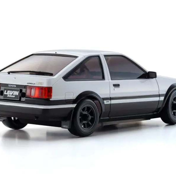 K.MZP473WBK Kyosho Autoscale Mini-Z Toyota Corolla Levin AE86 White-Black (MA020)