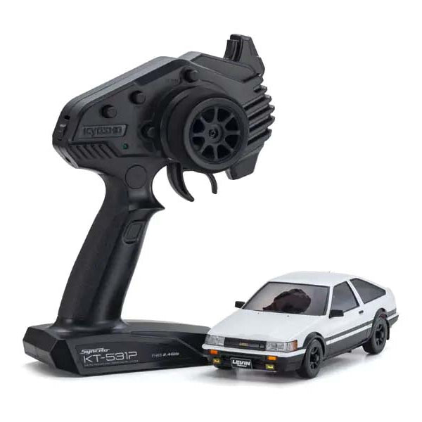 K.32641WBK Kyosho Mini-Z AWD Toyota Corolla Levin AE86 White-Black