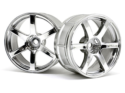 33465 HPI Lp29 Wheel Yokohama Avs Model T6 Chrome (2pcs)