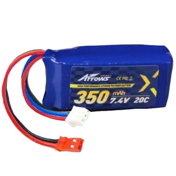 ARRLIPBAT01 LiPo 2S 350mAh 7.4V 20C JST (for Pioneer)