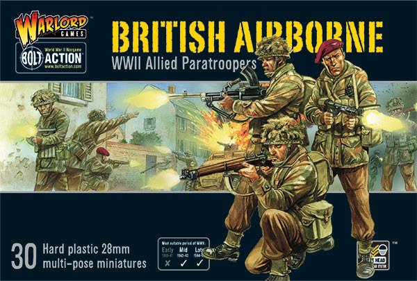 Bolt Action British Airborne WWII Allied Paratroopers 402011009