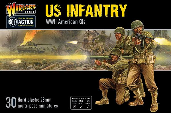 Bolt Action US Infantry - WW2 American GIs 402013012