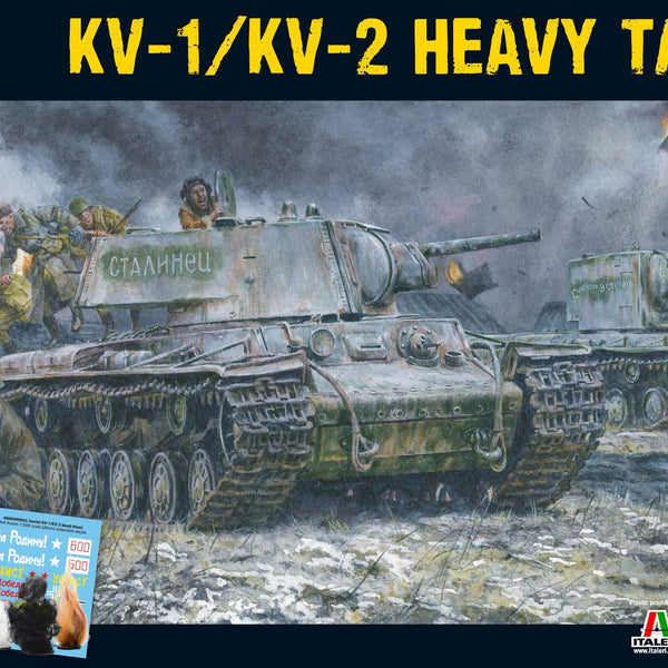 Bolt Action KV1/2 Plastic Box Set 402014001