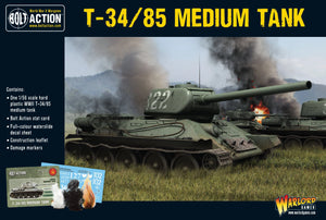Bolt Action T34/85 Medium Tank 402014004