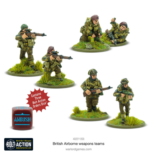 Bolt Action British Airborne Weapons Teams 402211203