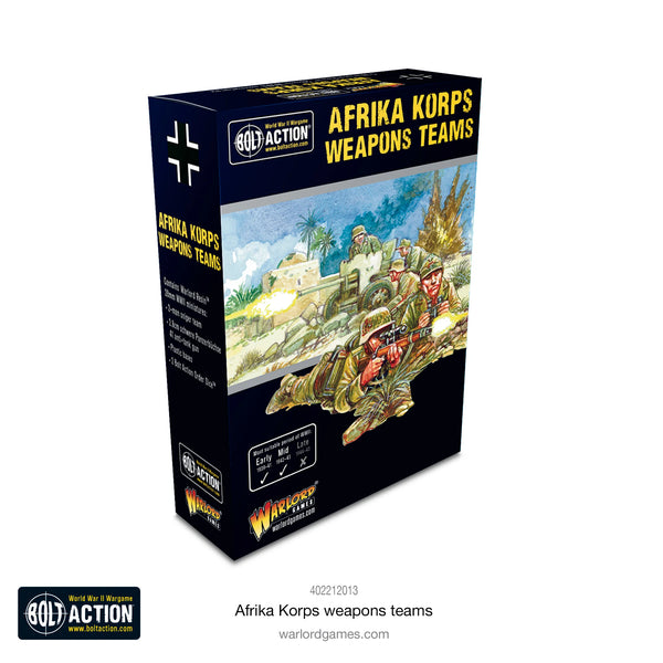 Bolt Action Afrika Korps Weapons Teams 402212013