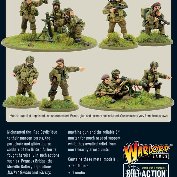 Bolt Action British Airborne Support Group 402212108