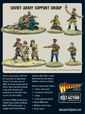 Bolt Action Soviet Army Support Group 402214004