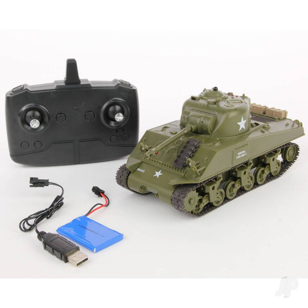 HLG4400720 Henglong 1:30 U.S Sherman Easy Eight RC Tank