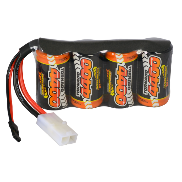 3176 OVERLANDER SubC 4400mAh 4.8V Flat Premium Sport NiMH Battery