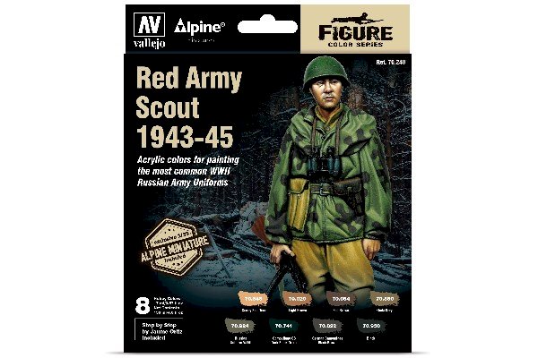70.248 Vallejo Red Army Scout 1943-45, 8 colors