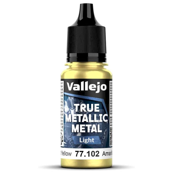 77102 Vallejo True Metallic Light Sterling Silver 18ml