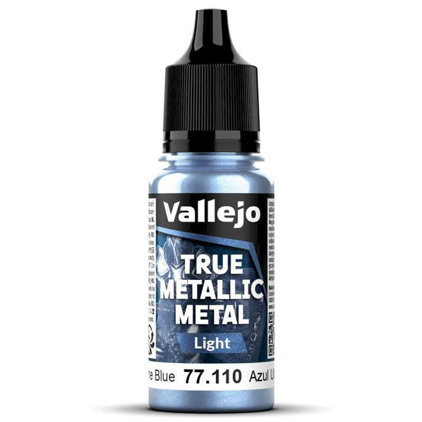 77110 Vallejo True Metallic Light Ultramarine Blue 18ml