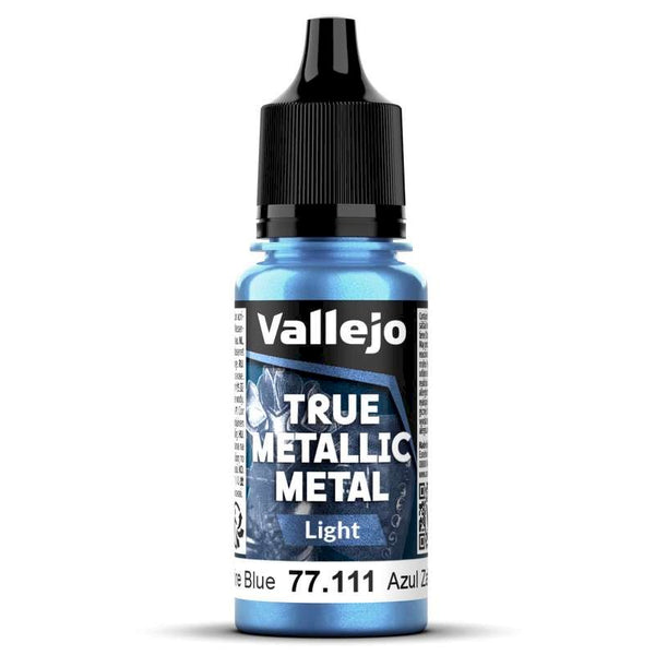 77111 Vallejo True Metallic Light Sapphire Blue 18ml