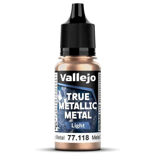 77118 Vallejo True Metallic Light Rusty Light 18ml