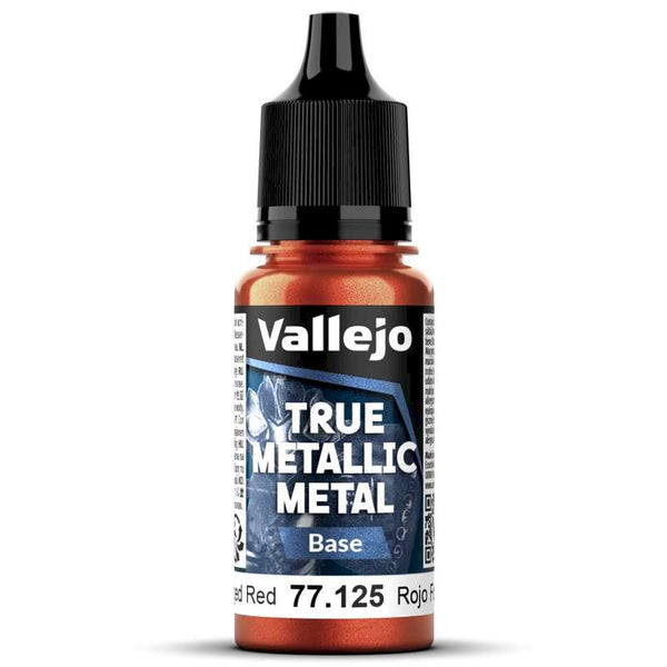 77125 Vallejo True Metallic Base Forged Red 18ml