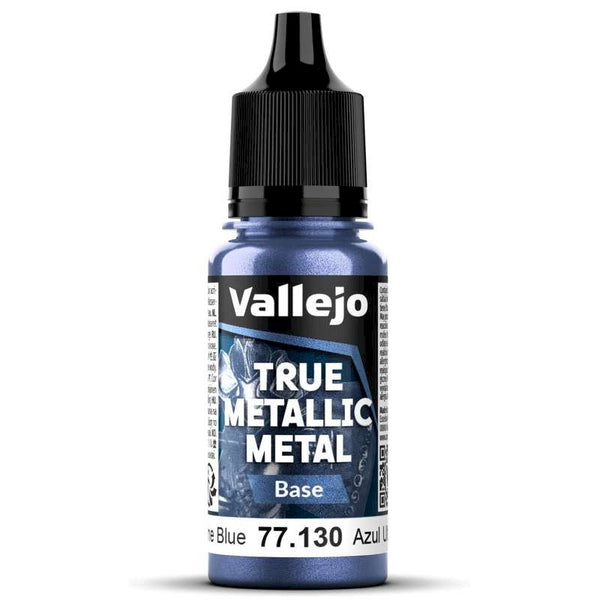 77130 Vallejo True Metallic Base Ultramarine Blue 18ml