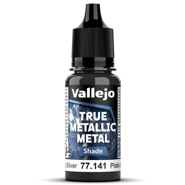 77141 Vallejo True Metallic Shade Sterling Silver 18ml