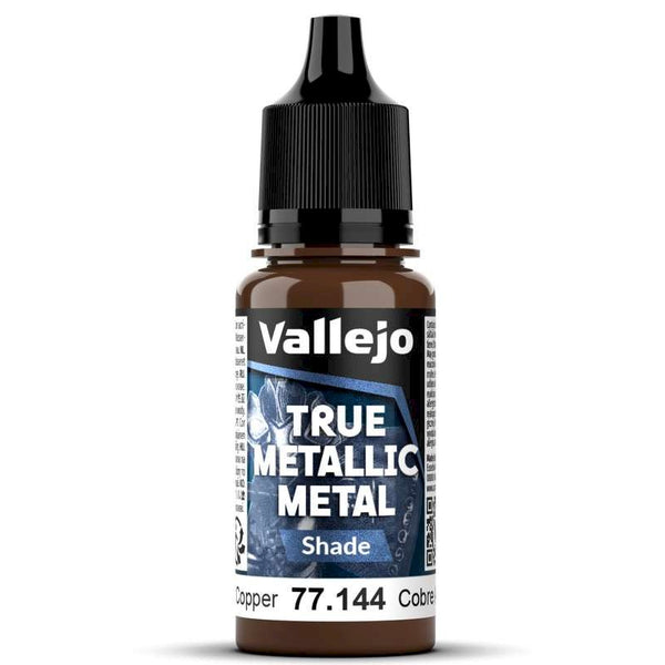 77144 Vallejo True Metallic Shade Ancient Copper 18ml
